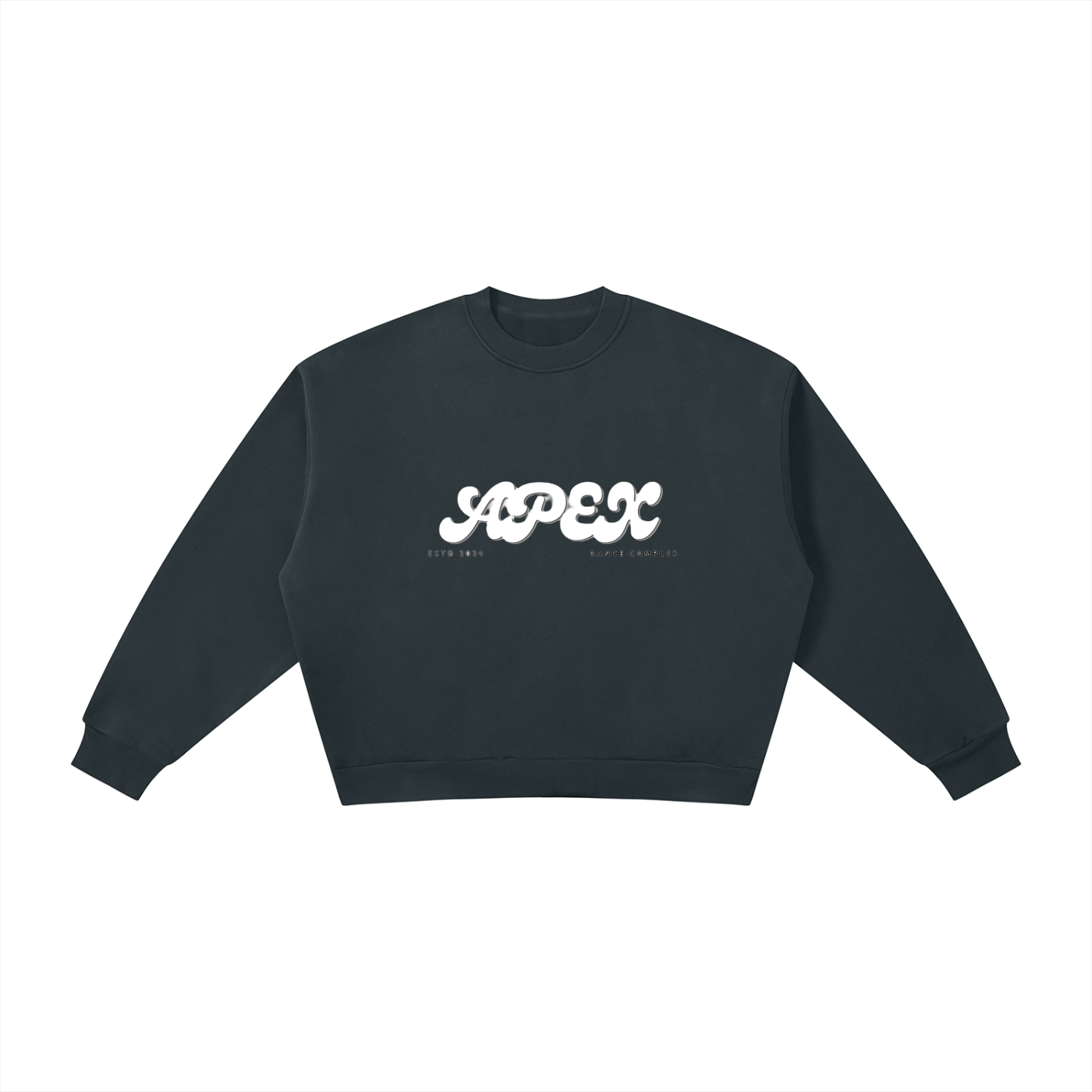 Boxy Fleece Crewneck Sweatshirt