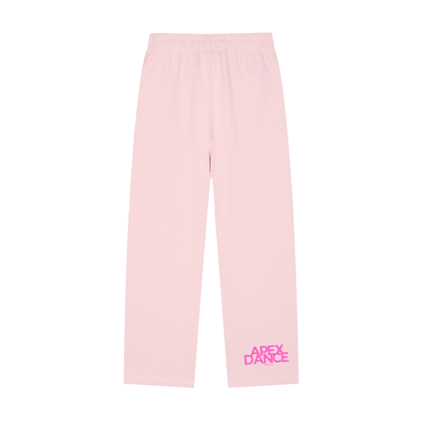 Solid Color Straight-Leg Sweatpants