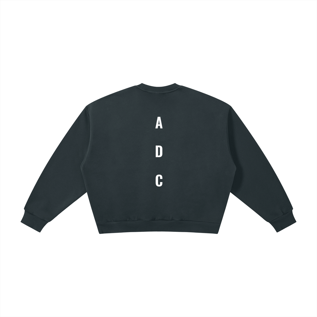 Boxy Fleece Crewneck Sweatshirt