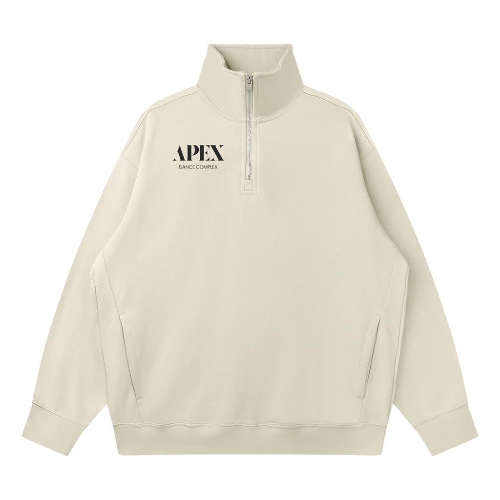 Quarter-Zip Drop Shoulder Sweatshirt