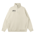 Quarter-Zip Drop Shoulder Sweatshirt