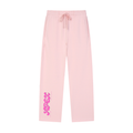 Solid Color Straight-Leg Sweatpants