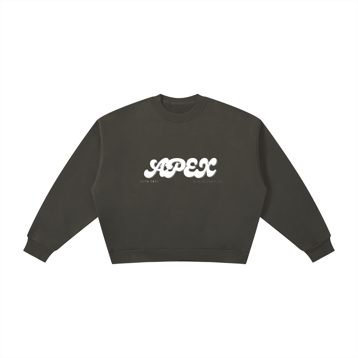 Boxy Fleece Crewneck Sweatshirt