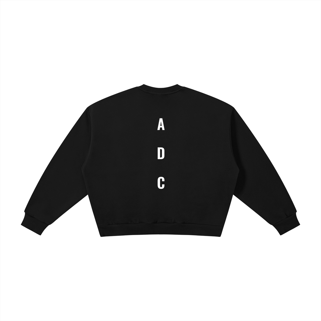 Boxy Fleece Crewneck Sweatshirt