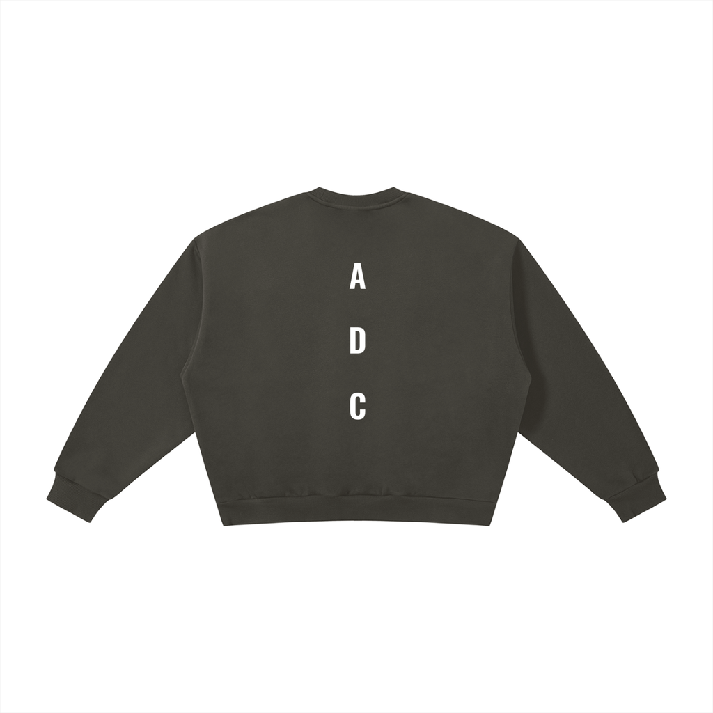 Boxy Fleece Crewneck Sweatshirt