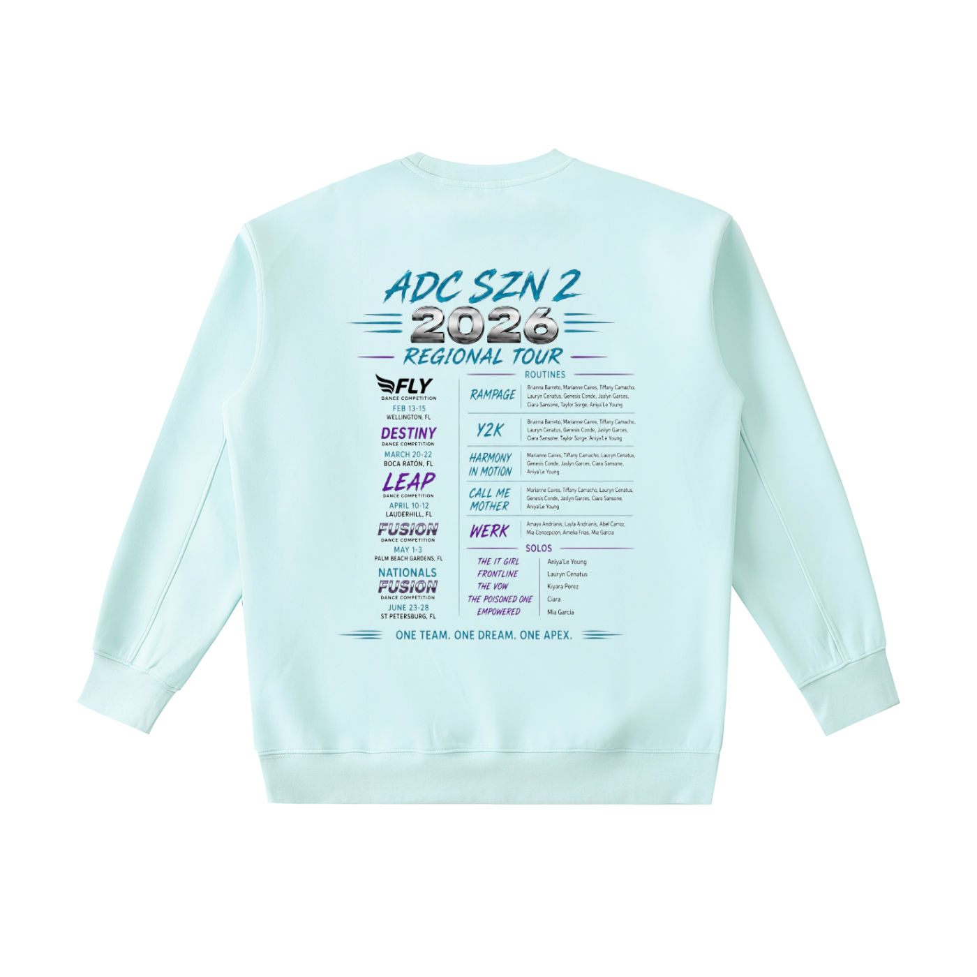 SZN 2 TOUR Crewneck Sweatshirt