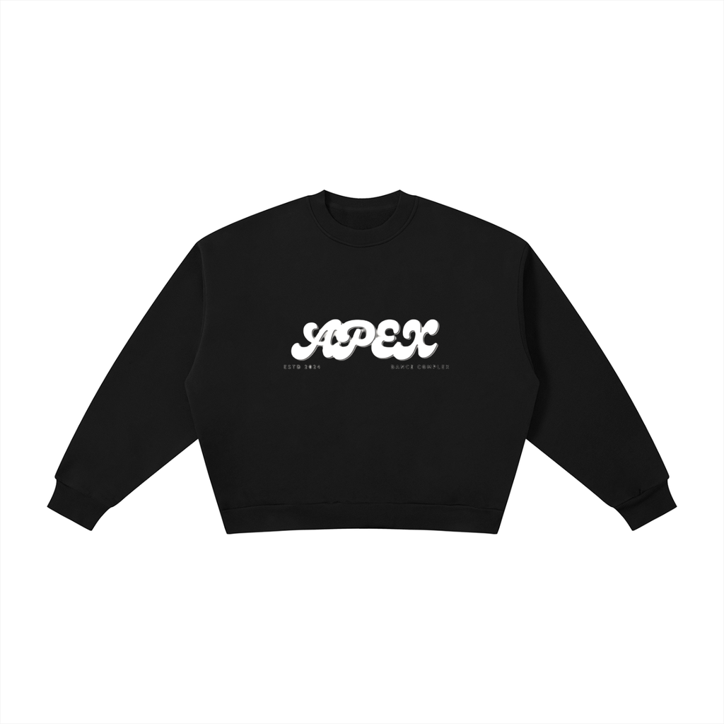 Boxy Fleece Crewneck Sweatshirt