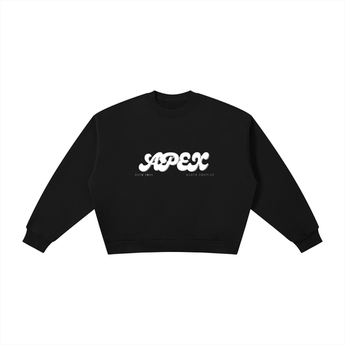Boxy Fleece Crewneck Sweatshirt