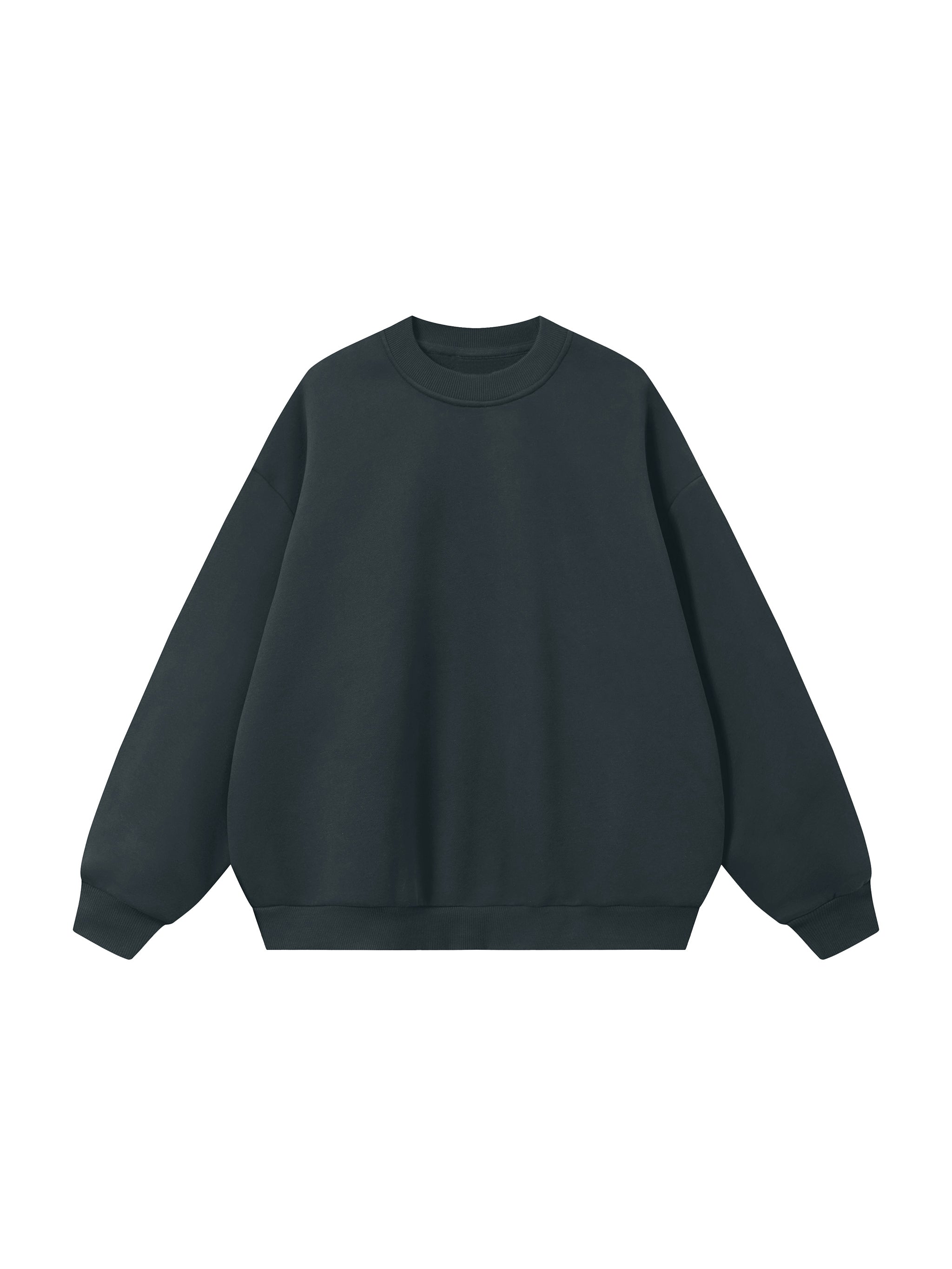 Boxy Fleece Crewneck Sweatshirt